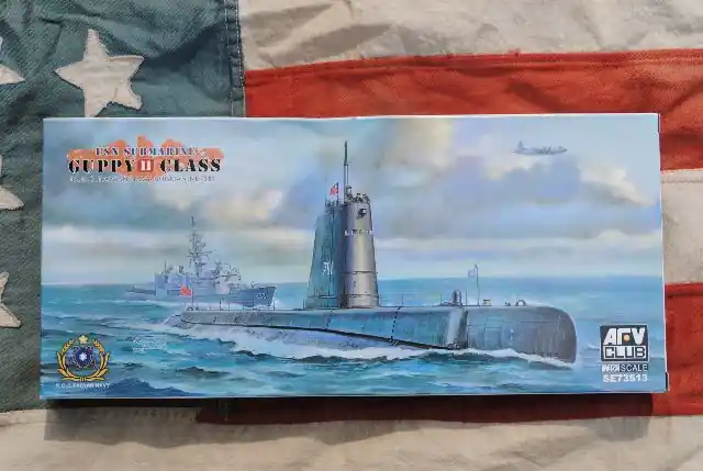 SE73513 USN GUPPY II CLASS Submarine R.O.C. Taiwan Navy Gereduceerde Prijs